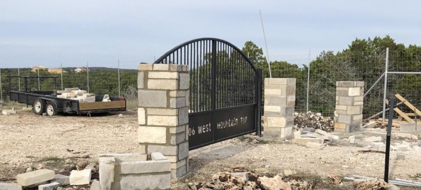 Entryway gate project